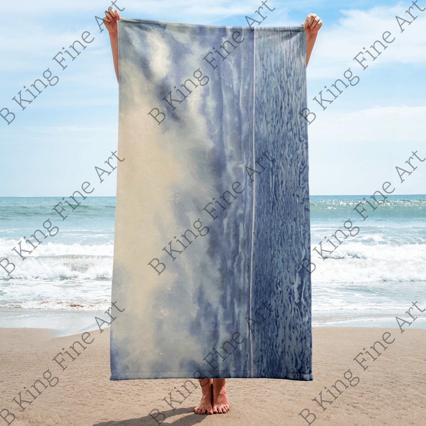 Oceanview Beach Towel